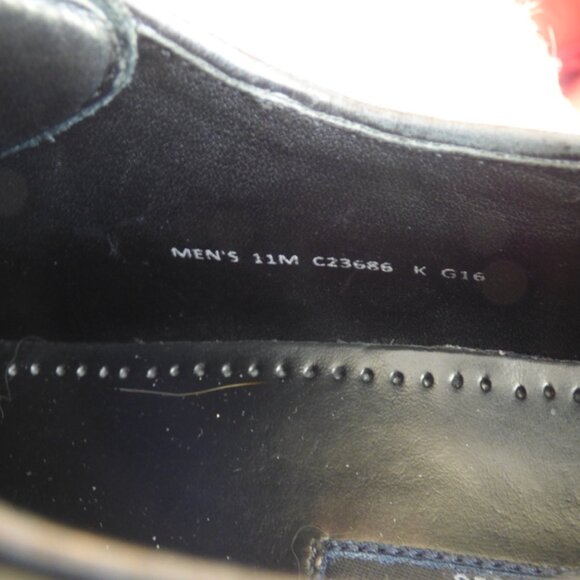 Cole Haan Black Laceups Whole-cut Leather Construction - Picture 10 of 12